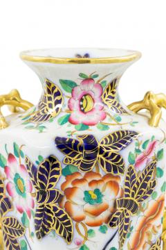 Pair of English Victorian Porcelain Vases - 4198974