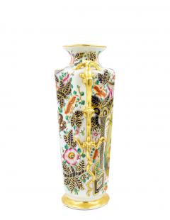 Pair of English Victorian Porcelain Vases - 4198977
