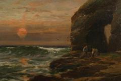 Pair of English Victorian Seascape Scenes - 4634837