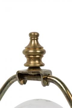 Pair of English Victorian Small Giltwood Table Lamps - 4668067