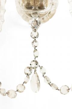 Pair of English Victorian Waterford Crystal Wall Sconces - 4652806