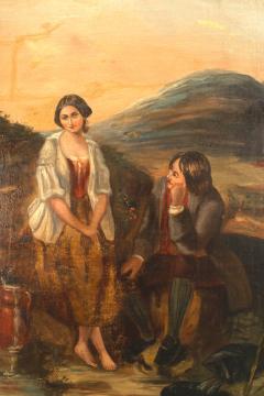 Pair of English Victorian Young Children Portraits - 4516279