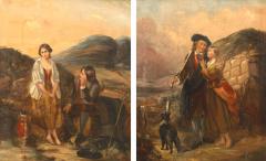 Pair of English Victorian Young Children Portraits - 4539119