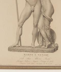 Pair of Engravings of Mars and Venus Italy circa 1880 - 4286226