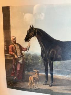 Pair of Equestrian Engravings after John Wootton 1683 764  - 4414262