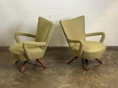 Pair of Ernst Schwadron Lounge Chairs - 2920343