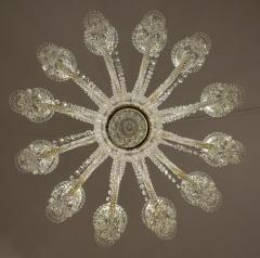 Pair of Exceptional Large French Cut Crystal Chandelier 1930 - 3962178