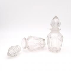 Pair of Faceted Bottles France 19th century - 3793921