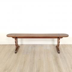 Pair of Farmhouse Benches with Italian Details circa 1830 - 2836717