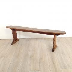 Pair of Farmhouse Benches with Italian Details circa 1830 - 2836718