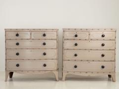 Pair of Faux Bamaboo Chests oF Drawers - 2195989