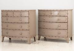 Pair of Faux Bamaboo Chests oF Drawers French 19th Century - 3475402