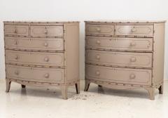 Pair of Faux Bamaboo Chests oF Drawers French 19th Century - 3475403