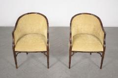 Pair of Faux Bamboo Armchairs - 3044990