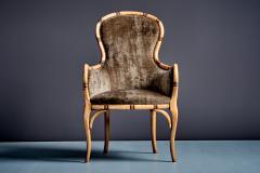 Pair of Faux Bamboo Berg re Chairs - 4700499