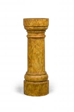 Pair of Faux Marble Painted Pedestals - 4657604