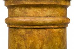 Pair of Faux Marble Painted Pedestals - 4657612
