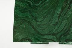 Pair of Faux Painted Malachite Doric Column Pedestals - 4817190