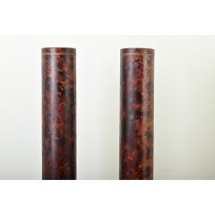 Pair of Faux Tortoise Doric Columns - 3715565