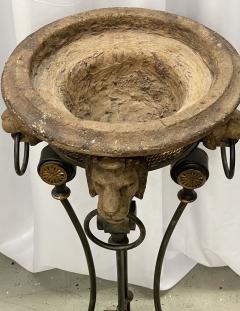 Pair of Figural Empire Style Jardini res Planters on Stands Europe 1960s - 2918838