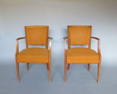 Pair of Fine 1930s Beechwood Bridge Armchairs - 3924637