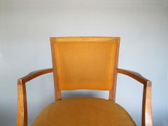 Pair of Fine 1930s Beechwood Bridge Armchairs - 3924654