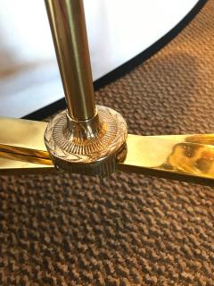 Pair of Fine Bronze Based End Tables with Glass Tops - 2998437