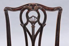 Pair of Fine English Period Chippendale Side Chairs - 141377