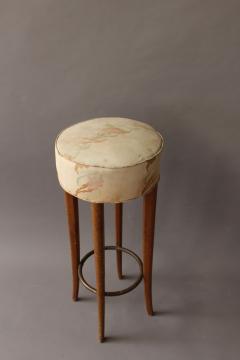Pair of Fine French Art Deco Bar Stools - 416827