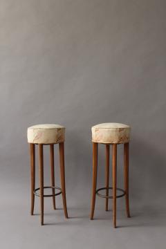 Pair of Fine French Art Deco Bar Stools - 416831