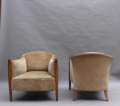 Pair of Fine French Art Deco Club Chairs - 2400541