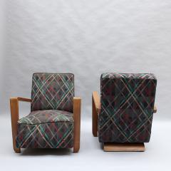 Pair of Fine French Art Deco Club Chairs - 3911677