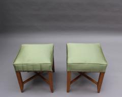Pair of Fine French Art Deco Stools - 2588812