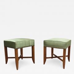 Pair of Fine French Art Deco Stools - 2592421