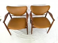 Pair of Finn Juhl NV 48 Armchairs - 3879045