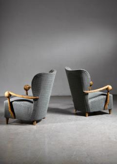 Pair of Finnish Modern lounge chairs - 4643820