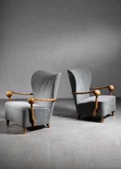 Pair of Finnish Modern lounge chairs - 4643821