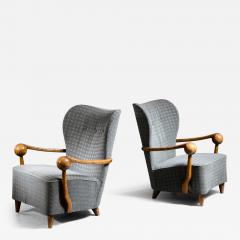 Pair of Finnish Modern lounge chairs - 4643979