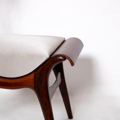 Pair of Flame Dining chairs by Dante la Torre for Pozzi Italy 1950s - 4411856