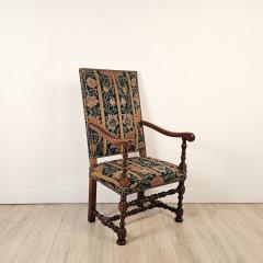 Pair of Flemish Baroque Walnut Chairs probably 18th century - 4372098