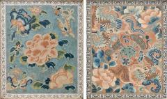 Pair of Framed Chinese Antique Embroidery Panels - 1883272