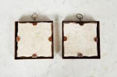 Pair of Framed Delft Portrait Tiles - 4442976