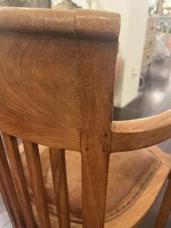 Pair of Frank Lloyd Wright Style Barrell Chairs - 4162047