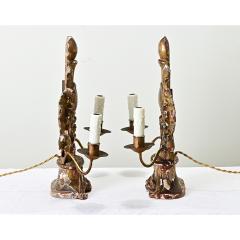 Pair of French 18th Century Gilt Candelabras - 3697018