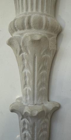 Pair of French 1920s Art Deco Plaster Sconcea - 4330620
