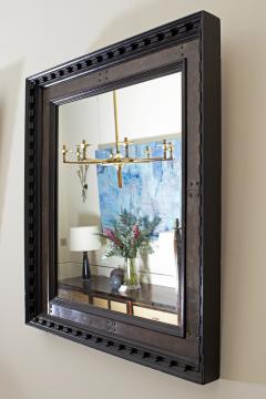 Pair of French 1940s Brass and Ebonised Mirror - 1467286