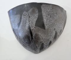 Pair of French 1960s Vallauris Pottery Wall Lamps Mod Century - 4484438