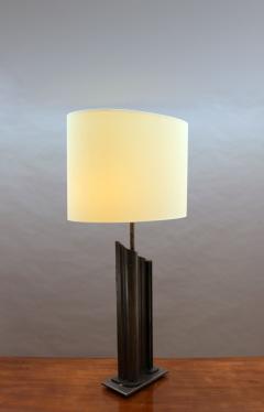 Pair of French 1970 s Metal Table Lamps - 1193162