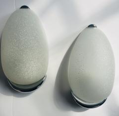 Pair of French 1970s Space Age Mid Century Wall Lamps - 3295884