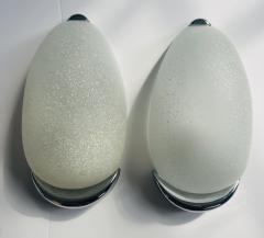 Pair of French 1970s Space Age Mid Century Wall Lamps - 3295887